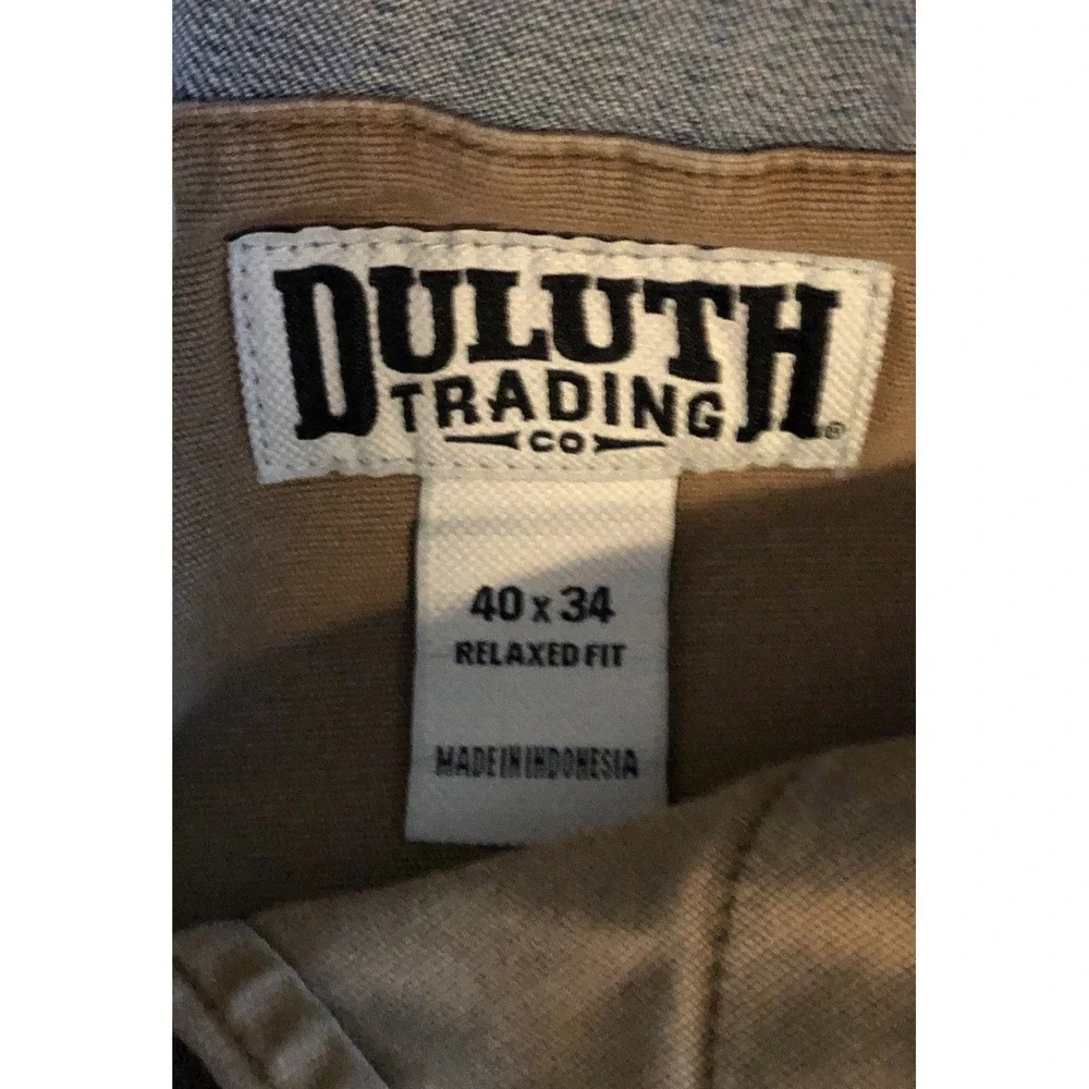 Duluth Trading Co Flex Ballroom Jeans Blue Denim Mens 40x34 New Without Tags